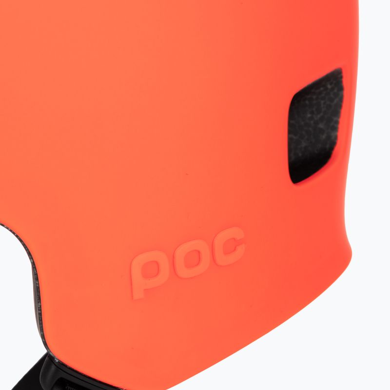 Dviračio šalmas POC Crane MIPS fluorescent orange matte 7