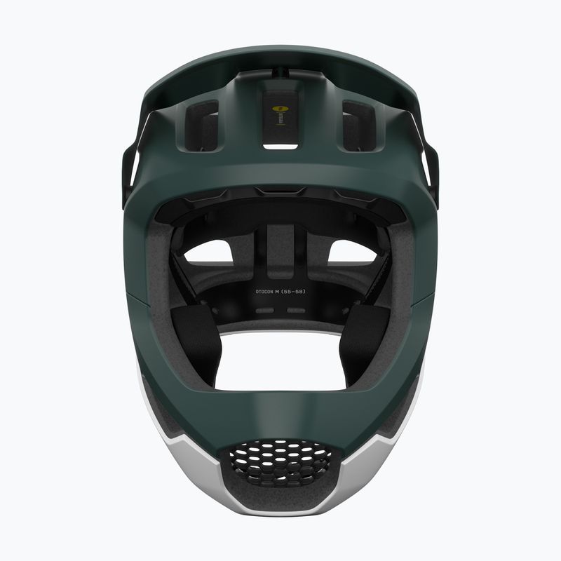 Dviračio šalmas POC Otocon Race MIPS pargasite green matt/hydrogen white matt 3