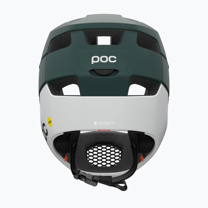 Dviračio šalmas POC Otocon Race MIPS pargasite green matt/hydrogen white matt 4