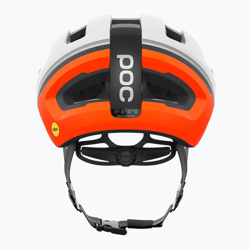 Dviračio šalmas POC Omne Beacon MIPS hydrogen white/fluorescent orange matt 4