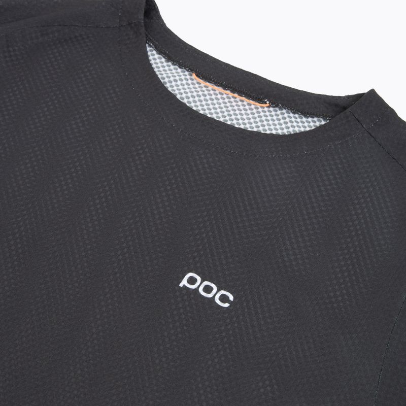 Vyriški dviračių marškinėliai ilgomis rankovėmis POC Motion Air Jersey uranium black 3