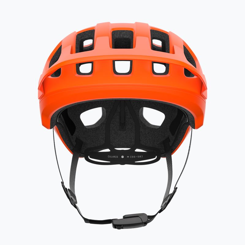 Dviračio šalmas POC Cularis fluorescent orange matt/uranium black matt 3