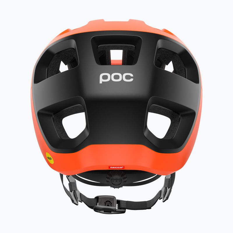 Dviračio šalmas POC Cularis fluorescent orange matt/uranium black matt 4