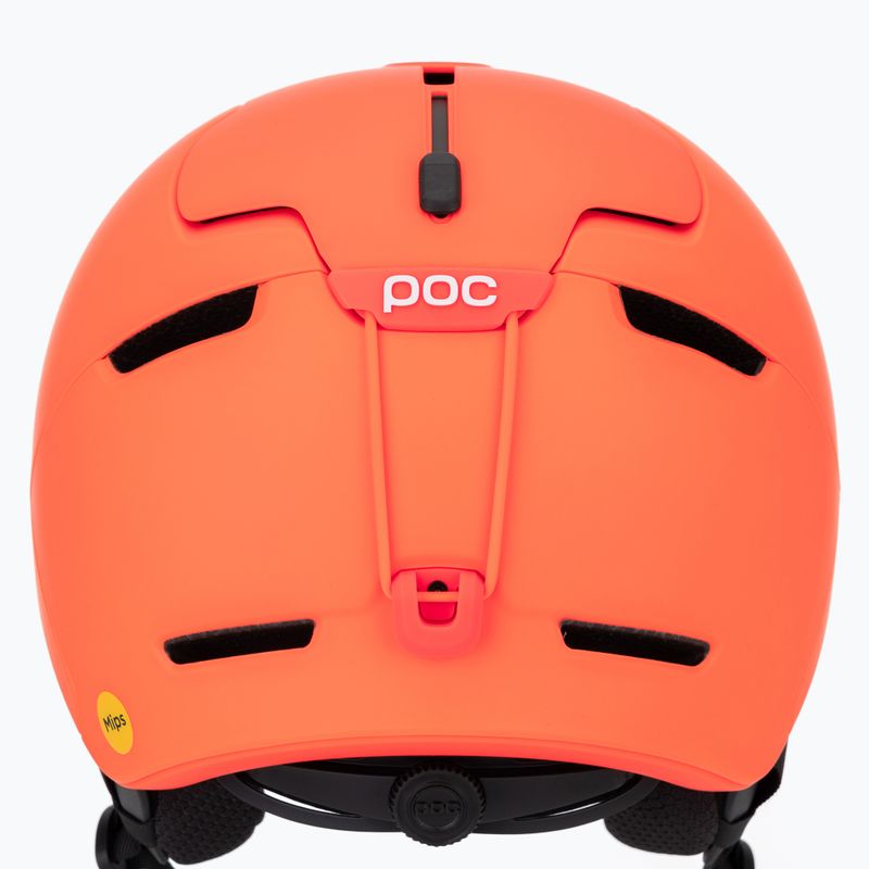 Slidinėjimo šalmas POC Obex MIPS fluorescent orange matt 8