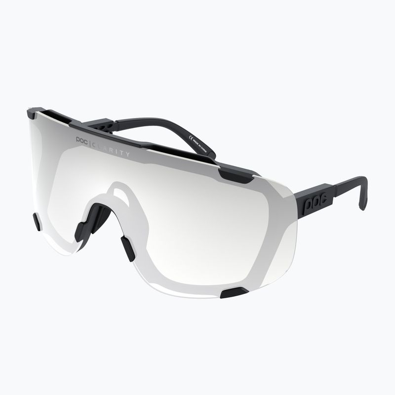 Akiniai nuo saulės POC Devour Photochromic uranium black/clarity photochromic/changeable grey 5