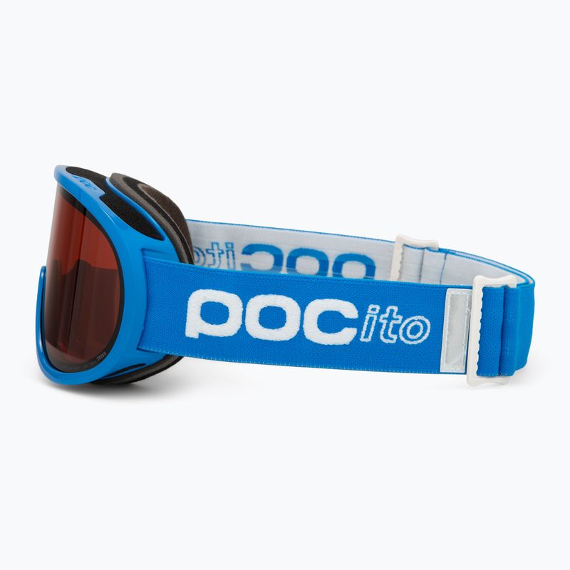 Vaikiški slidinėjimo akiniai POC POCito Retina Jr S2 fluorescent blue/partly sunny light orange 4