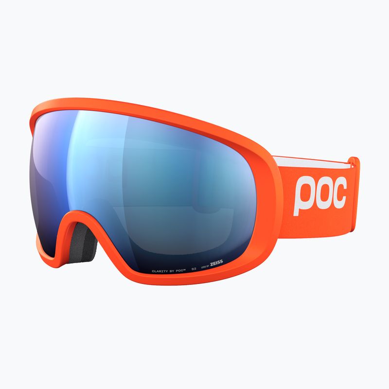 Slidinėjimo akiniai POC Fovea zink orange/partly sunny blue 3