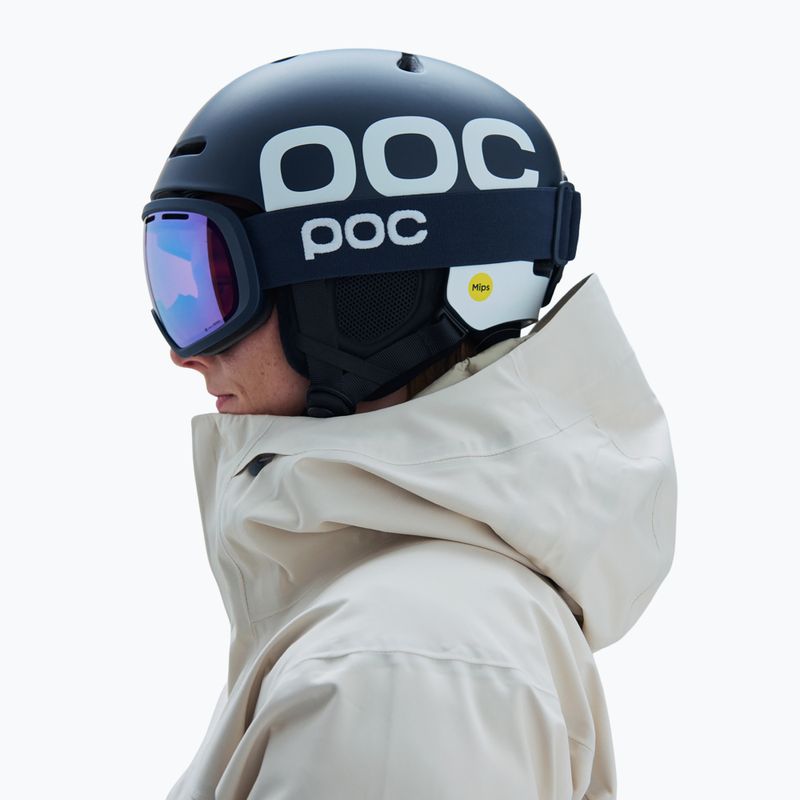 Slidinėjimo akiniai POC Fovea apatite navy/partly sunny blue 7