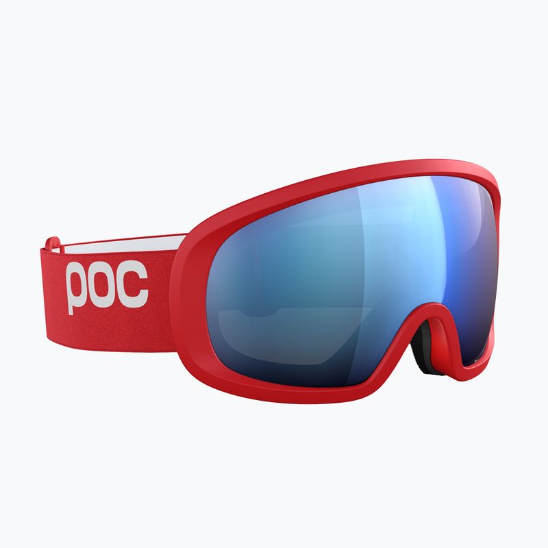 Slidinėjimo akiniai POC Fovea Mid prismane red/partly sunny blue