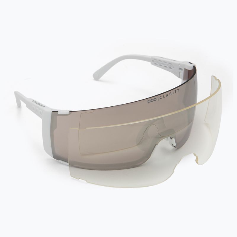 Akiniai nuo saulės POC Propel hydrogen white/clarity road/sunny silver