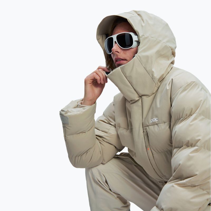 Moteriška slidinėjimo striukė POC Race Loft Parka natrolite beige 4