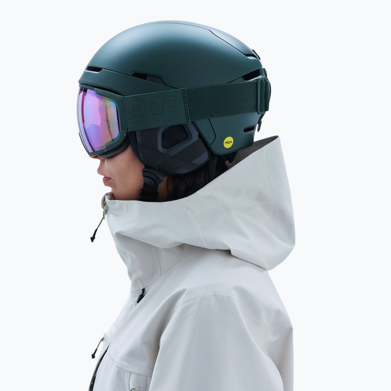 Slidinėjimo akiniai POC Zonula pargasite green/partly sunny blue 7