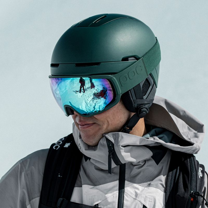 Slidinėjimo akiniai POC Zonula pargasite green/partly sunny blue 8