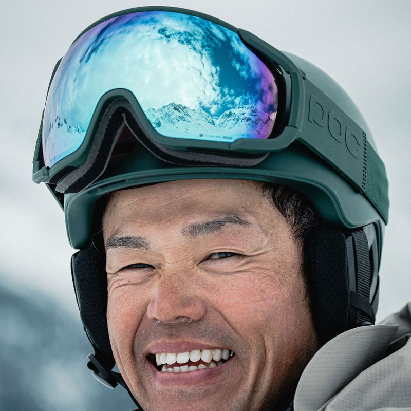 Slidinėjimo akiniai POC Zonula pargasite green/partly sunny blue 9