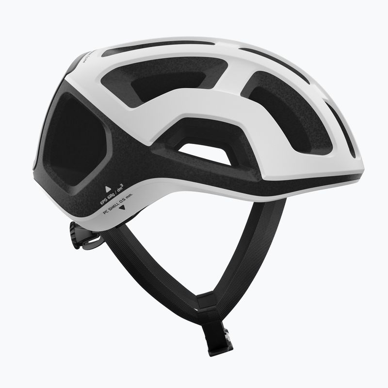Dviračių šalmas POC Ventral Lite hydrogen white/uranium black matt 4