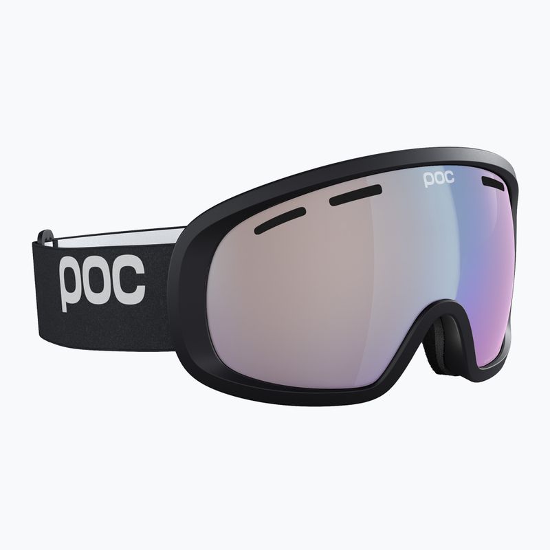 Slidinėjimo akiniai POC Fovea Mid Photochromic uranium black/photochromic/changeable sky blue