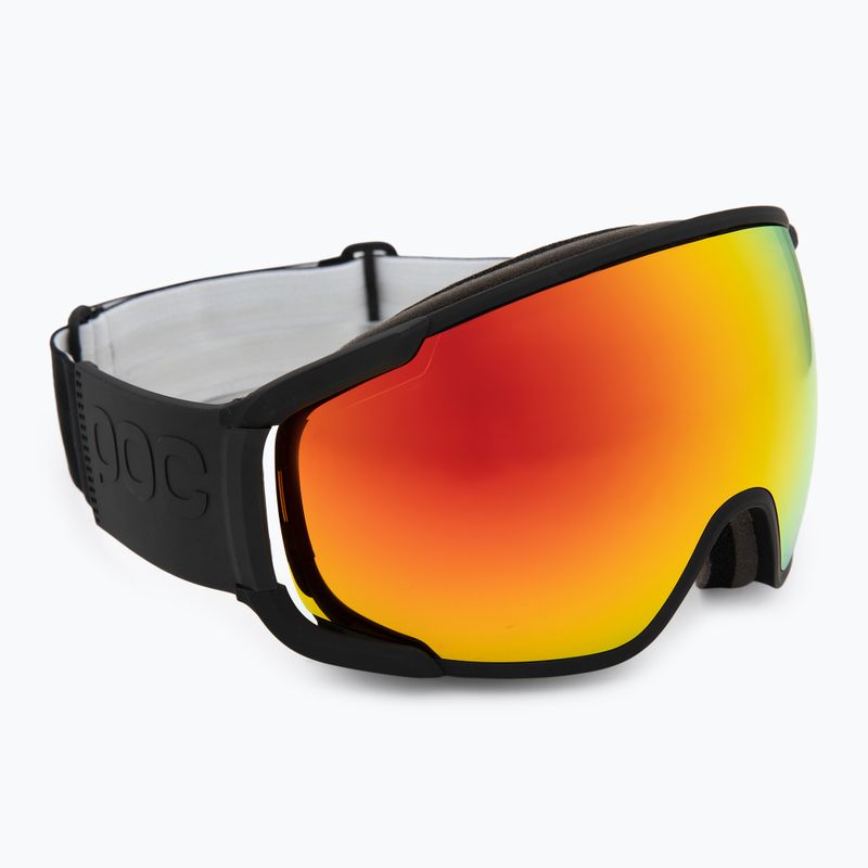 Slidinėjimo akiniai POC Zonula uranium black/partly sunny orange
