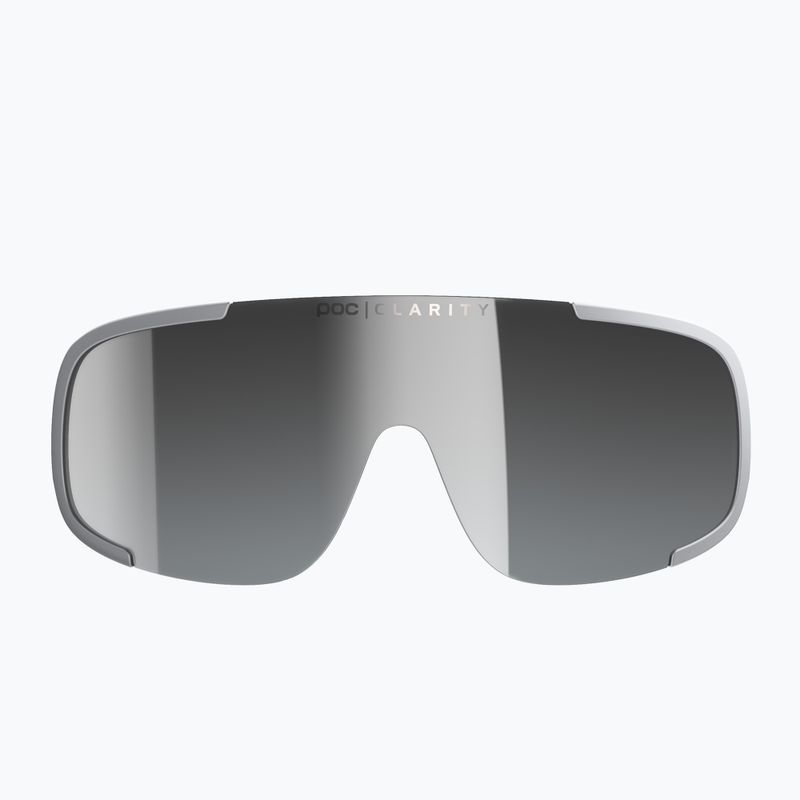 POC Aspire argentite silver/clarity define silver dviratininkų akiniai 2