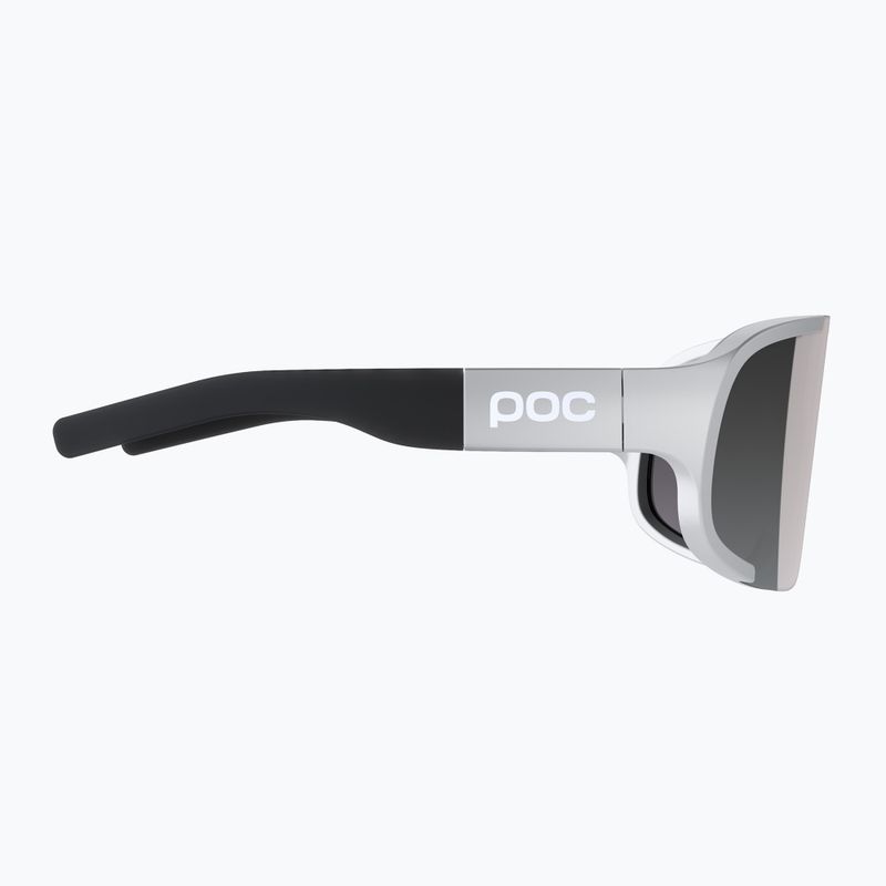 POC Aspire argentite silver/clarity define silver dviratininkų akiniai 4
