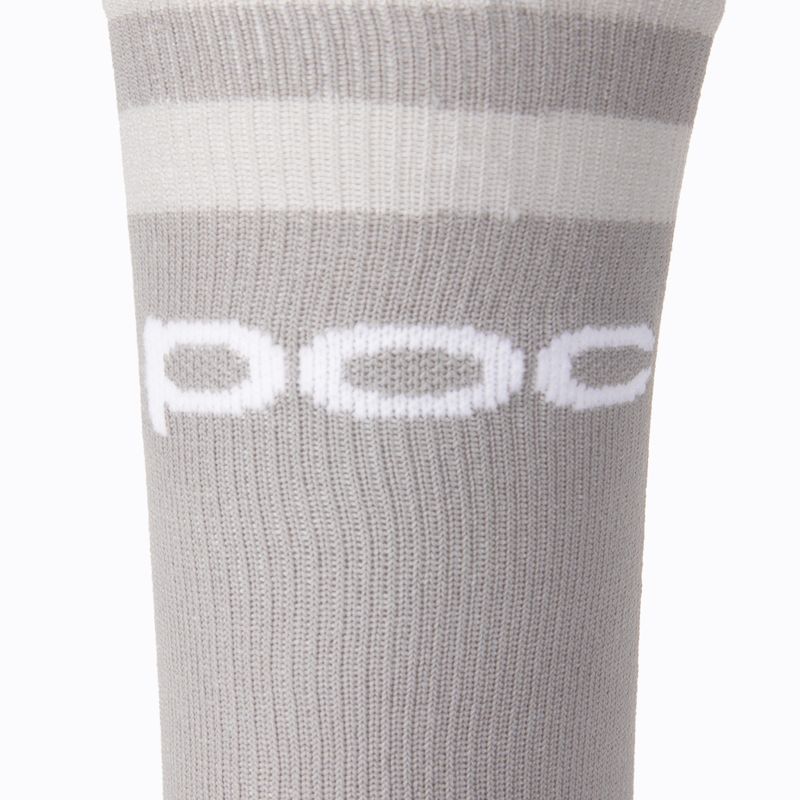 POC Lure MTB Long lt sandstone beige/moonstone grey dviratininkų kojinės 3