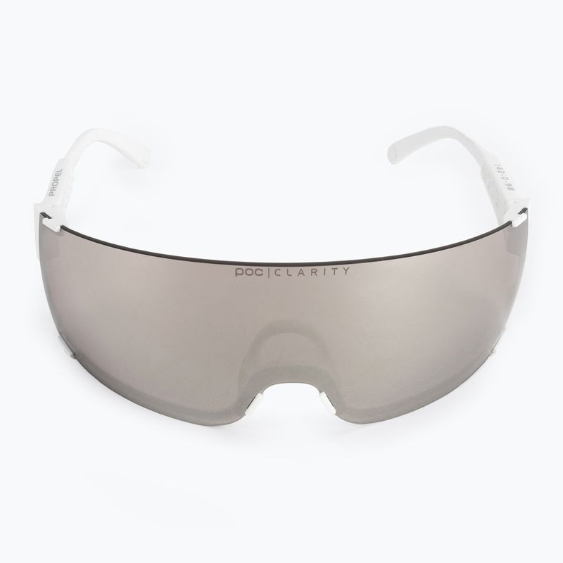 POC Propel hydrogen white/clarity road silver dviračių akiniai 4
