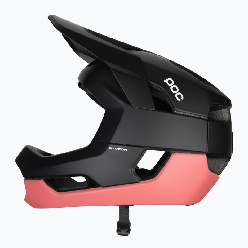 POC Otocon dviratininko šalmas urano juoda/amolito koralų matinis 5