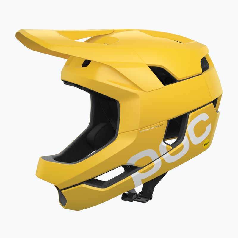 POC Otocon Race MIPS dviratininko šalmas aventurino geltonas matinis 8