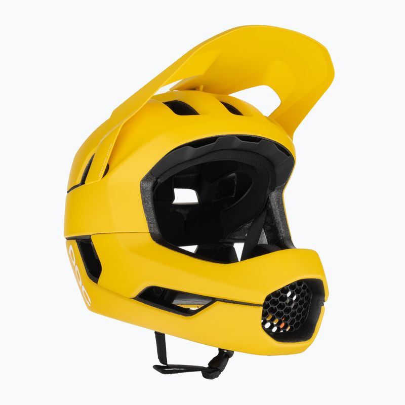 POC Otocon Race MIPS dviratininko šalmas aventurino geltonas matinis