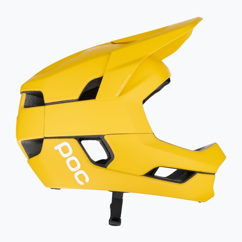 POC Otocon Race MIPS dviratininko šalmas aventurino geltonas matinis 4