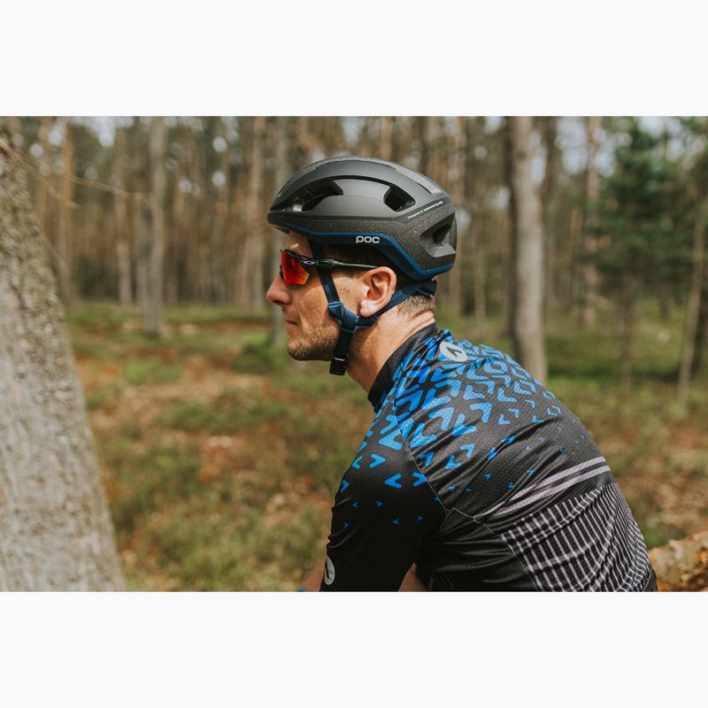 Dviratininko šalmas POC Omne Lite uranium black/lead blue matt 8