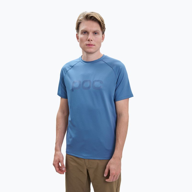 Vyriški dviratininkų marškinėliai POC Reform Enduro Tee calcite blue