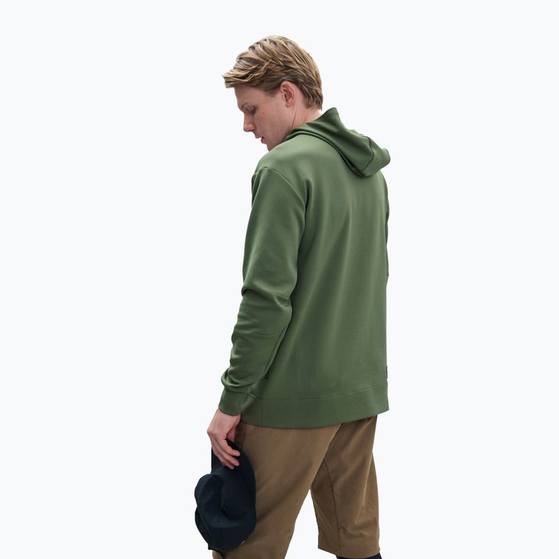 Vyriški trekingo džemperiai POC Poise Hoodie epidote green 2