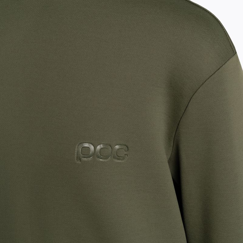 Vaikiški dviratininkų džemperiai POC Essential MTB Hoodie epidote green 3