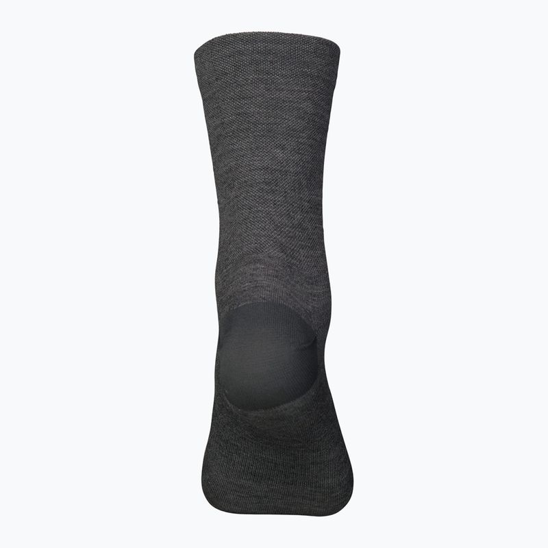 POC Zephyr Merino Mid dviratininkų kojinės sylvanite grey melange 2