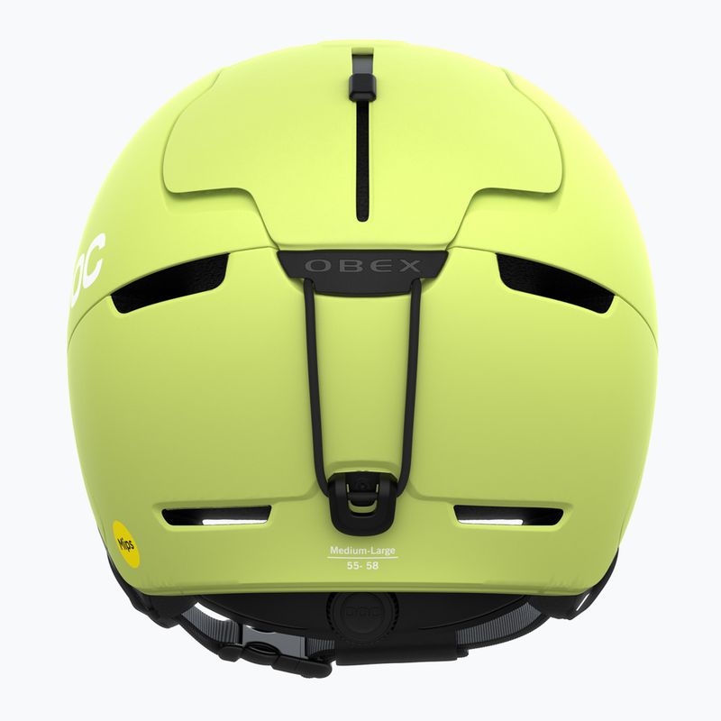 POC Obex MIPS slidinėjimo šalmas lemon calcite matt 11