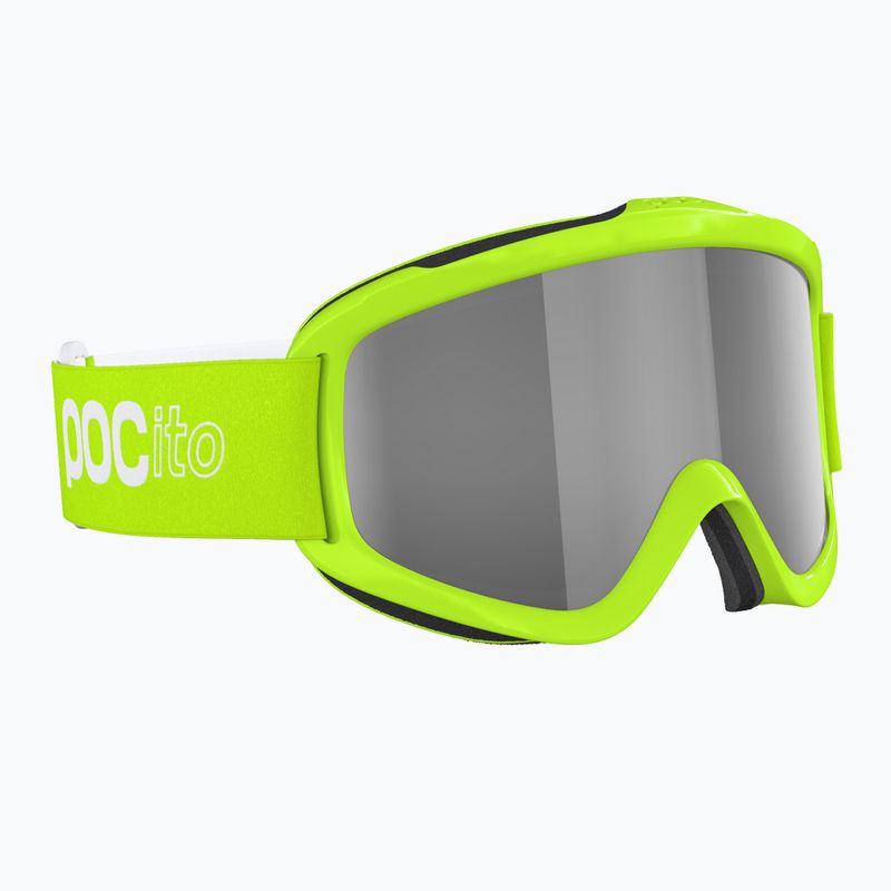 POC POCito vaikiški slidinėjimo akiniai Iris fluorescent yellow/green/clarity pocito 8