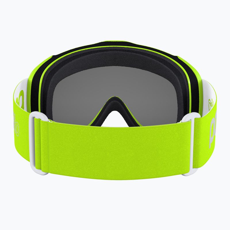 POC POCito vaikiški slidinėjimo akiniai Iris fluorescent yellow/green/clarity pocito 9