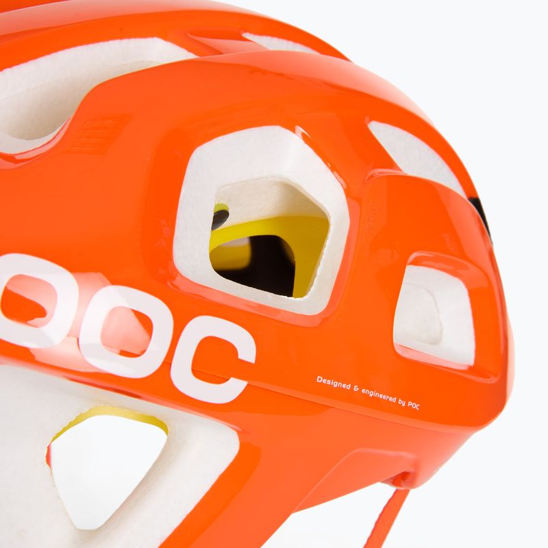 Dviračio šalmas POC Octal MIPS fluorescent orange avip 8