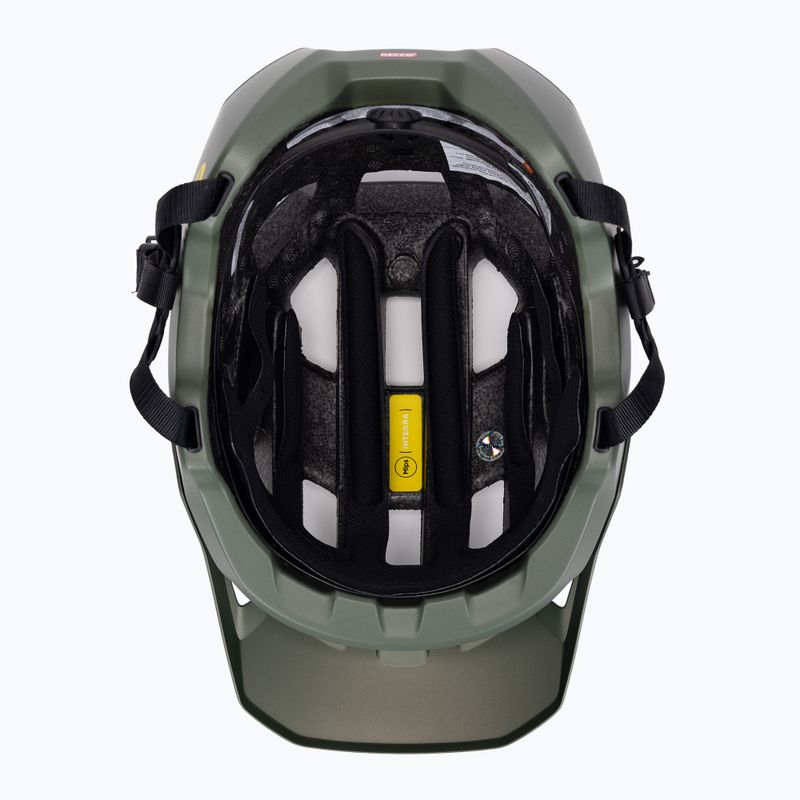 POC Kortal Race MIPS dviratininko šalmas epidote green/urano juoda metallic/matt 5