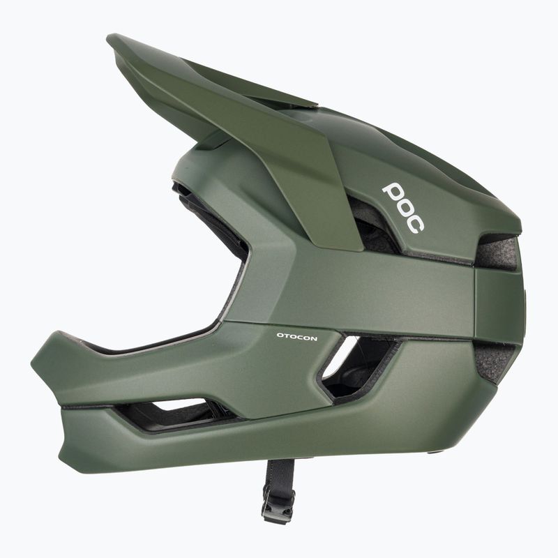 POC Otocon pidote green metallic/matinis dviratininko šalmas 5