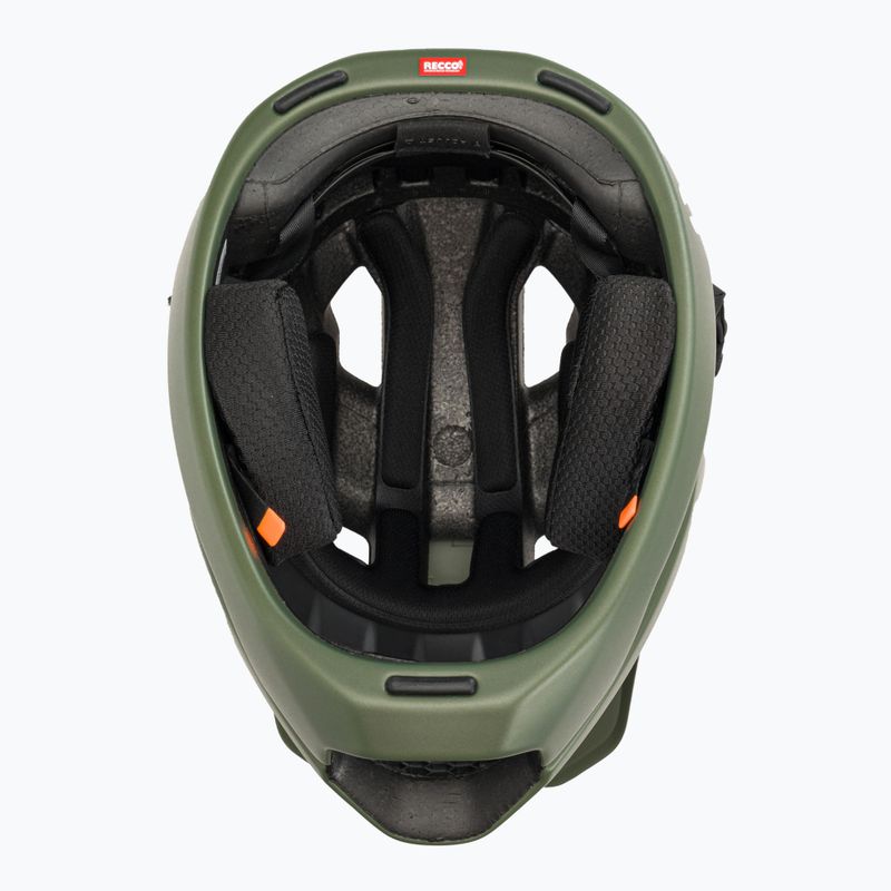 POC Otocon pidote green metallic/matinis dviratininko šalmas 7