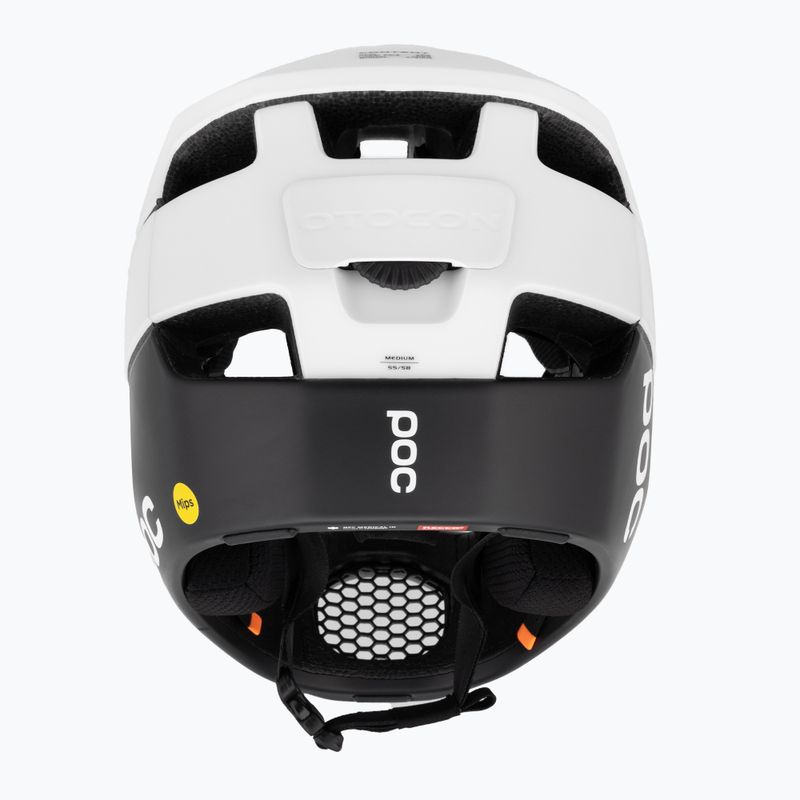 Dviračio šalmas POC Otocon Race MIPS hydrogen white/uranium black matt 3