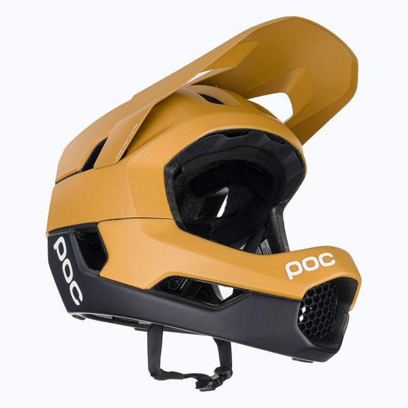 POC Otocon Race MIPS cerussite kashima/urano juoda metallic/matinis dviratininko šalmas