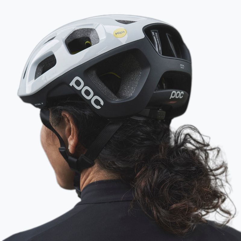Dviračio šalmas POC Octal X MIPS hydrogen white 7