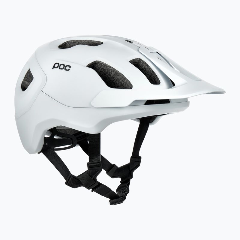 Dviračio šalmas POC Axion hydrogen white matt
