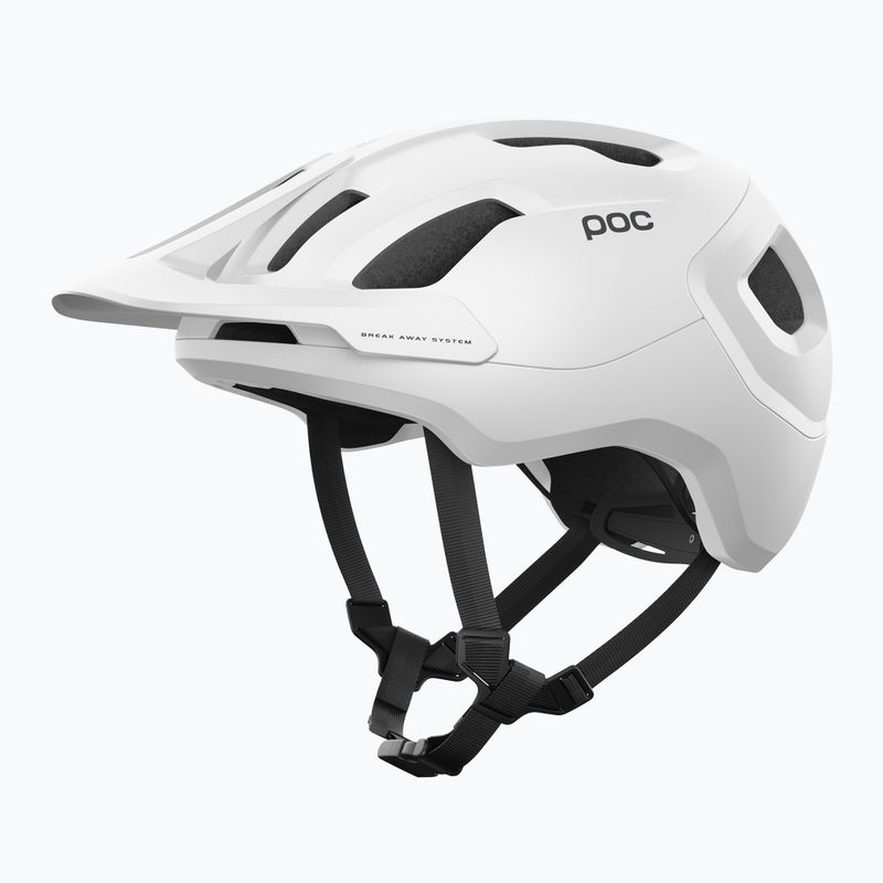 Dviračio šalmas POC Axion hydrogen white matt 2