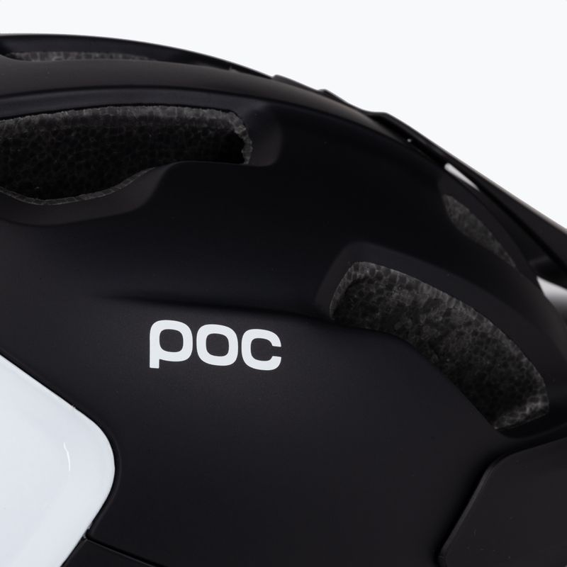 POC Axion Race MIPS dviratininko šalmas uranium black matt/hydrogen white 7