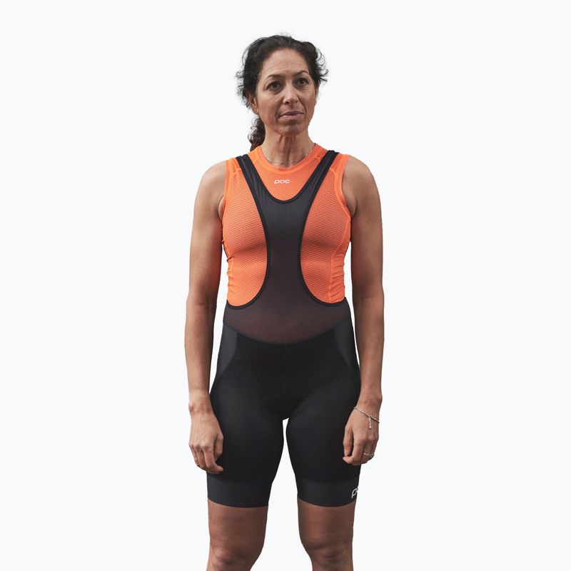 Moteriški dviratininkių šortai POC Pure VPDs Bib Shorts uranium black