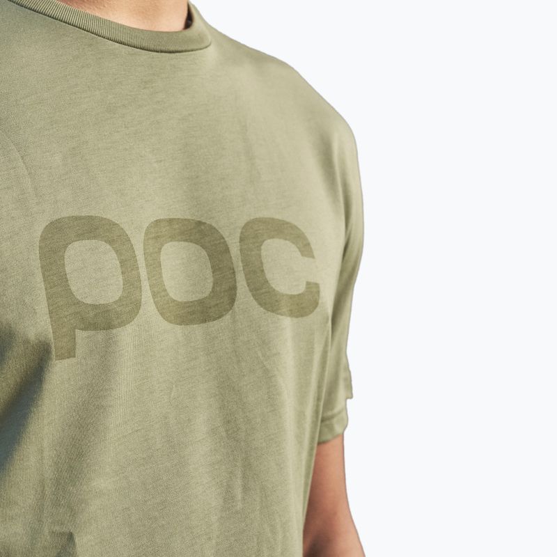 Trekingo marškinėliai POC 61602 Tee epidote green 3