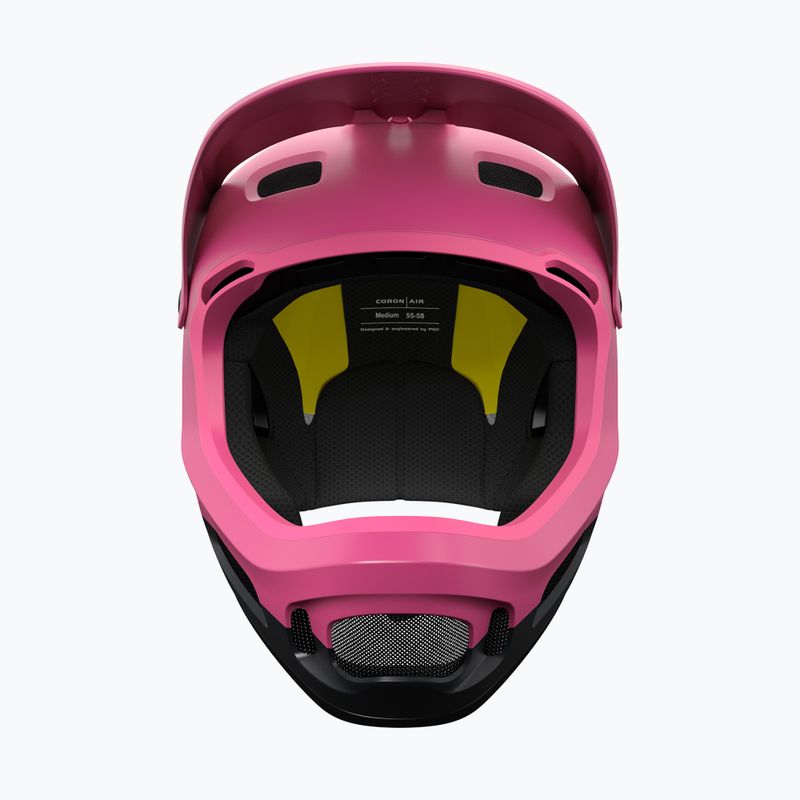 POC Coron Air MIPS dviračių šalmas actinium pink/uranium black matt 2